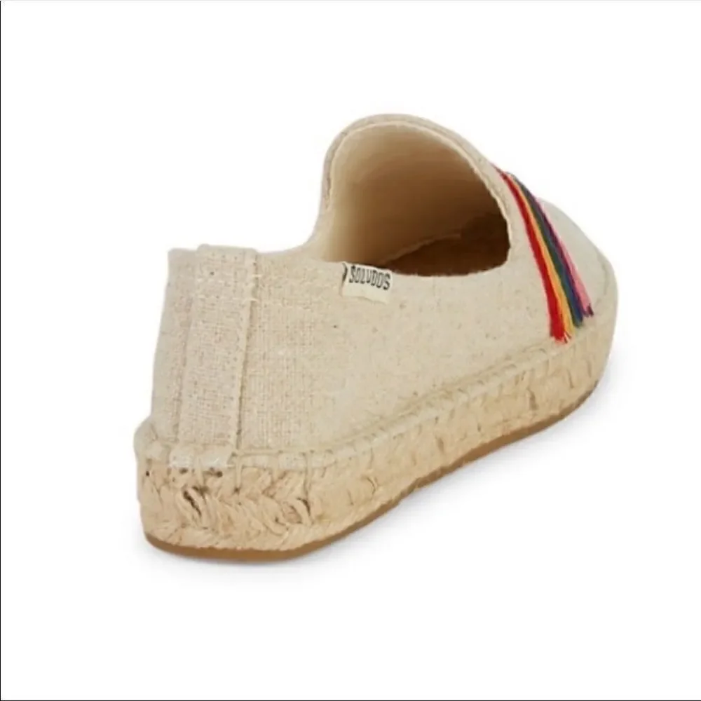 Soludos Pride Canvas Esapdrille Flat Slip on